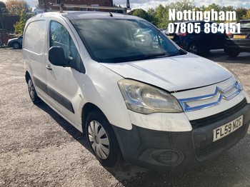 Location: Nottingham - 2009 CITROEN BERLINGO 625 LX HDI 75 Panel Van REG: FL59NZG, Keys: No, MOT Expiry date: 31/07/2027, 1560 Diesel, 5 Speed Manual Diesel, Former Keepers: 10