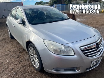 Location: Peterborough - 2010 VAUXHALL INSIGNIA SE 128 CDTI 5 Door Hatchback REG: MV60UFX, Keys: No, MOT Expiry date: 18/05/2026, 1956 Diesel, 6 Speed Manual Diesel, Former Keepers: 5
