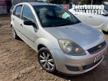 Location: Peterborough - 2006 FORD FIESTA STYLE 5 Door Hatchback REG: EA56NDU, Keys: No, MOT Expiry date: 25/07/2026, 1388 Petrol, 5 Speed Manual Petrol, Former Keepers: 6