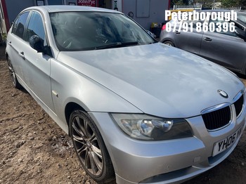 Location: Peterborough - 2006 BMW 320D SE AUTO 4 Door Saloon REG: YH06YWT, Keys: No, MOT Expiry date: 08/08/2025, 1995 Diesel, 6 Speed Auto Diesel, Former Keepers: 19