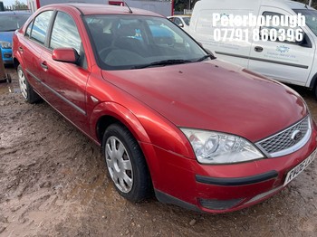Location: Peterborough - 2006 FORD MONDEO LX AUTO 5 Door Hatchback REG: RV06LZD, Keys: No, MOT Expiry date: 02/06/2026, 1999 Petrol, 4 Speed Auto Petrol, Former Keepers: 3