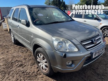 Location: Peterborough - 2006 HONDA CR-V VTEC EXECUTIVE AUTO Estate REG: RY55OFD, Keys: No, MOT Expiry date: 31/01/2027, 1998 Petrol, 4 Speed Auto Petrol, Former Keepers: 8