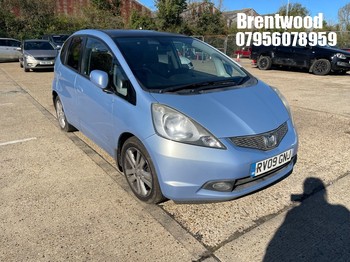 Location: Brentwood - 2009 HONDA JAZZ I-VTEC EX 5 Door Hatchback REG: RV09GNJ, Keys: No, MOT Expiry date: 16.12.2026, 1339 Petrol, 5 Speed Manual Petrol, Former Keepers: 3