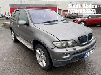 Location: South Wales - 2005 BMW X5 SPORT D AUTO ESTATE REG: FP55HJE, 2993cc DIESEL, 6 SPEED AUTO DIESEL, Former Keepers: 4, Keys: Yes, MOT Expiry date: 07/10/2027