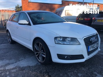 Location: NOTTINGHAM - 2012 AUDI A3 SPORT 138 TDI 5 Door Hatchback REG: FH12ZZW, 1968cc Diesel, 6 Speed Manual Diesel, Former Keepers: 4, Keys: No, MOT: Expiry date05/03/2027