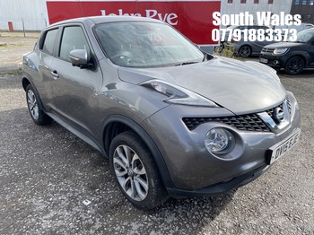 Location: South Wales - 2015 NISSAN JUKE TEKNA DCI 5 Door Hatchback REG: DV15EJE, Keys: No, MOT Expiry date: 04/06/2026, 1461 Diesel, 5 Speed Manual Diesel, Former Keepers: 3