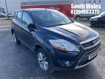 Location: South Wales - 2010 FORD KUGA TITANIUM TDCI Estate REG: SY10NFH, Keys: No, MOT Expiry date: 03-09-2025, 1997 Diesel, 6 Speed Manual Diesel, Former Keepers: 12