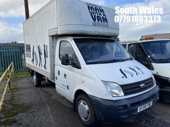 Location: South Wales - 2008 LDV MAXUS 3.5T 120 LWB Luton Van REG: SF08FNE, Keys: No, MOT Expiry date: 14/07/2025, 2500 Diesel, 5 Speed Manual Diesel, Former Keepers: 5