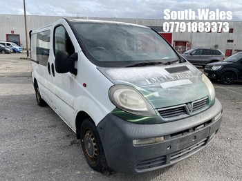 Location: South Wales - 2005 VAUXHALL VIVARO 2900 CDTI 82 SWB Panel Van REG: YN02WAR, Keys: No, MOT Expiry date: 18/06/2025, 1870 Diesel, 5 Speed Manual Diesel, Former Keepers: 3