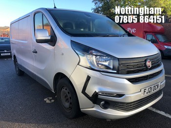 Location: Nottingham - 2021 FIAT TALENTO TECNICO MULTIJET Panel Van REG: FJ21OCN, 1997cc Diesel, 6 Speed Manual Diesel, Former Keepers: 1, Keys: Yes, MOT Expiry date: 22/04/2027
