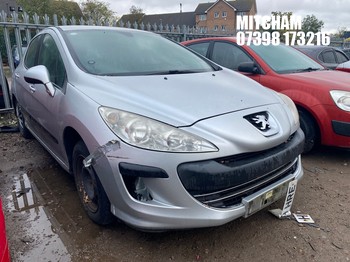 Location: Mitcham - 2009 PEUGEOT 308 S 5 Door Hatchback REG: HN59HRE, Keys: No, MOT Expiry date: 15/10/2026, 1397 Petrol, 5 Speed Manual Petrol, Former Keepers: 11
