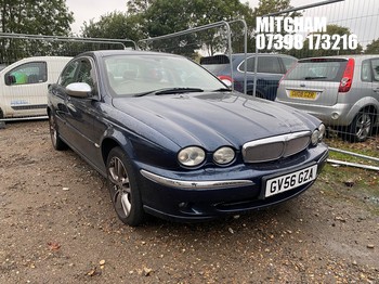 Location: Mitcham - 2006 JAGUAR X-TYPE V6 SE AUTO 4 Door Saloon REG: GV56GZA, Keys: No, MOT Expiry date: 07/06/2027, 2496 Petrol, 5 Speed Auto Petrol, Former Keepers: 7