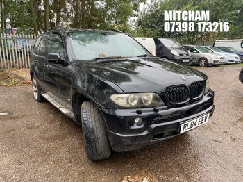 Location: Mitcham - 2004 BMW X5 SPORT AUTO Estate REG: RL04EEW, Keys: No, MOT Expiry date: 16/10/2026, 2979 Gas Bi Fuel, 5 Speed Auto Petrol, Former Keepers: 19