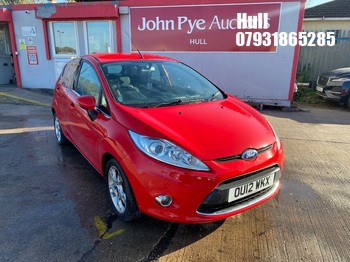 Location: Hull - 2012 FORD FIESTA ZETEC TDCI 70 5 Door Hatchback REG: OU12WKX, Keys: Yes, MOT Expiry date: 27/05/2026, 1399 Diesel, 5 Speed Manual Diesel, Former Keepers: 6