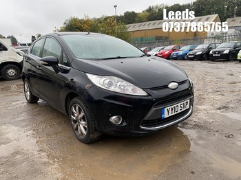 Location: Leeds - 2010 FORD FIESTA ZETEC 95 5 Door Hatchback REG: YY10SVP, 1388cc Petrol, 5 Speed Manual Petrol, Former Keepers: 9, Keys: No, MOT: Expiry date28-10-2026