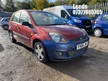 Location: Leeds - 2006 FORD FIESTA ZETEC CLIMATE 5 Door Hatchback REG: FH06JNV, Keys: No, MOT Expiry date: 15-07-2026, 1242 Petrol, 5 Speed Manual Petrol, Former Keepers: 6