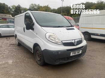 Location: Leeds - 2011 VAUXHALL VIVARO 2700 CDTI 113 SWB Panel Van REG: FR11VWT, Keys: No, MOT Expiry date: 15-02-2027, 1995 Diesel, 6 Speed Manual Diesel, Former Keepers: 7