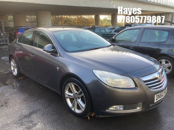 Location: Hayes - 2010 VAUXHALL INSIGNIA SRI NAV 5 Door Hatchback REG: DN60HZG, Keys: No, MOT Expiry date: 09/09/2026, 1796 Petrol, 6 Speed Manual Petrol, Former Keepers: 8