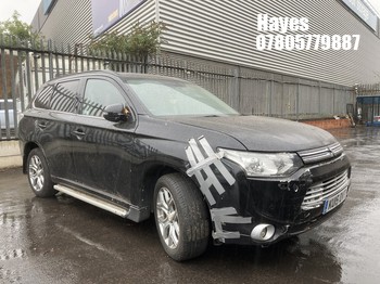 Location: Hayes - 2015 MITSUBISHI OUTLANDER GX5H PHEV S-A Estate REG: KU15OVT, Keys: No, MOT Expiry date: 06/05/2026, 1998 Hybrid Electric, 1 Speed S-Auto Petrol/Electric, Former Keepers: 4