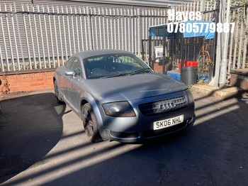 Location: Hayes - 2006 AUDI TT TURBO Coupe REG: SK06NHL, Keys: No, MOT Expiry date: 22/05/2026, 1781 Petrol, 5 Speed Manual Petrol, Former Keepers: 9