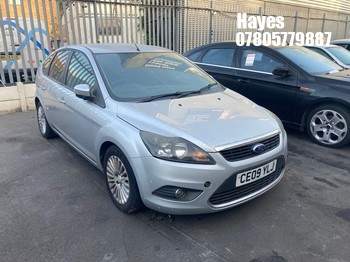 Location: Hayes - 2009 FORD FOCUS TITANIUM 100 5 Door Hatchback REG: CE09YLJ, Keys: No, MOT Expiry date: 28/12/2026, 1596 Petrol, 5 Speed Manual Petrol, Former Keepers: 10