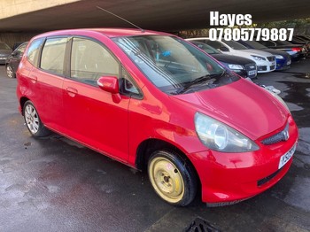 Location: Hayes - 2005 HONDA JAZZ SE 5 Door Hatchback REG: YS05PJV, Keys: No, MOT Expiry date: 07/06/2026, 1339 Petrol, 5 Speed Manual Petrol, Former Keepers: 7
