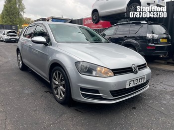 Location: Stapleford - 2013 VOLKSWAGEN GOLF SE BLUEMOTION TECH T 5 Door Hatchback REG: FT13XYU, Keys: Yes, MOT Expiry date: 03/12/2026, 1598 Diesel, 7 Speed S-Auto Diesel, Former Keepers: 7