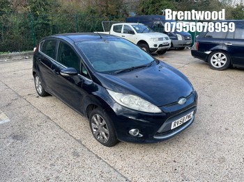 Location: Brentwood - 2008 FORD FIESTA ZETEC 82 5 Door Hatchback REG: RV58PWL, Keys: No, MOT Expiry date: 28/05/2026, 1242 Petrol, 5 Speed Manual Petrol, Former Keepers: 4
