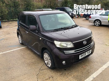Location: Brentwood - 2008 DAIHATSU MATERIA 5 Door Hatchback REG: RK08YUB, Keys: No, MOT Expiry date: 07/08/2025, 1495 Petrol, 5 Speed Manual Petrol, Former Keepers: 5