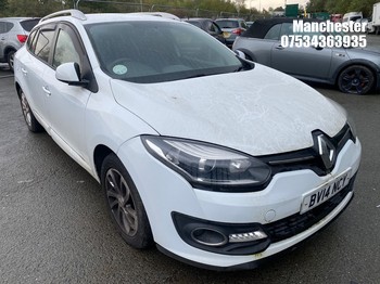 Location: Manchester - 2014 RENAULT MEGANE EXPR-N + ENERGY DC Estate REG: BV14NCY, 1461 Diesel, 6 Speed Manual Diesel, Former Keepers: 4, Keys: No, MOT Expiry date: 13/06/2026