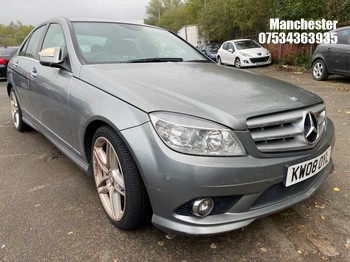 Location: Manchester - 2008 MERCEDES C320 SPORT CDI A 4 Door Saloon REG: KW08OYL, 2987cc Diesel, 7 Speed Auto Diesel, Former Keepers: 9, Keys: No, MOT Expiry date: 09/02/2026