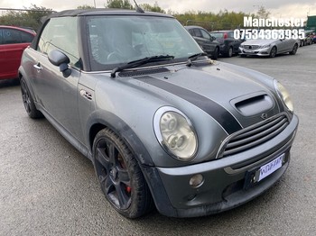 Location: Manchester - 2006 MINI MINI COOPER S Convertible REG: WD06AWM, 1598 Petrol, 6 Speed Manual Petrol, Former Keepers: 8, Keys: No, MOT Expiry date: 27/11/2026