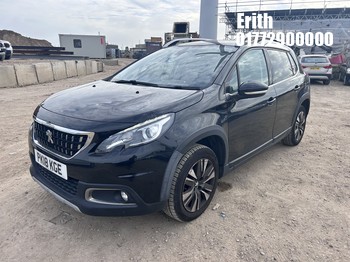 Location: Erith - 2018 PEUGEOT 2008 ALLURE PREMIUM 2008 5 Door SUV REG: PK18KGE, Keys: Yes, MOT Expiry date: 27/09/2026, 1,200 cc Petrol, 5 Speed Manual Petrol, Former Keepers: 2