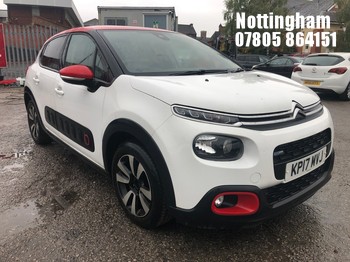 Location: Nottingham - 2017 CITROEN C3 FLAIR PURETECH S/S 5 Door Hatchback REG: KP17MVJ, 1200cc Petrol, 5 Speed Manual Petrol, Former Keepers: 3, Keys: Yes, MOT Expiry date: 16/01/2026