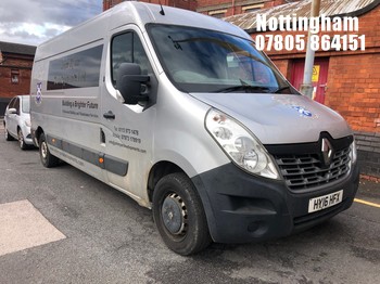Location: Nottingham - 2016 RENAULT MASTER Panel Van REG: HY16HFX, 2298cc Diesel, 6 Speed Manual Diesel, Former Keepers: 2, Keys: No, MOT Expiry date: 14/02/2026
