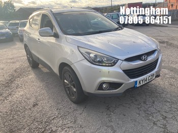 Location: NOTTINGHAM - 2014 HYUNDAI IX35 SE CRDI Estate REG: KY14CZP, 1685cc Diesel, 6 Speed Manual Diesel, Former Keepers: 3, Keys: No, MOT: Expiry date25/08/2026
