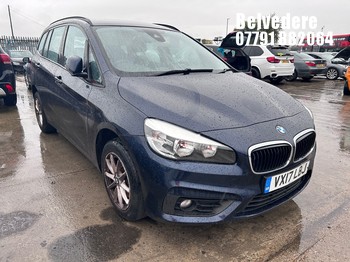 Location: BELVEDERE - 2017 BMW 216D SE AUTO Estate REG: VX17LBJ, 1496cc Diesel, 6 Speed Auto Diesel, Former Keepers: 3, Keys: No, MOT: Expiry date09/10/2026