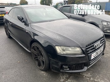 Location: BELVEDERE - 2011 AUDI A5 S LINE BLACK EDT TFSI Coupe REG: LD61BGO, 1984cc Petrol, 7 Speed Auto Petrol, Former Keepers: 6, Keys: No, MOT: Expiry date02.11.2026