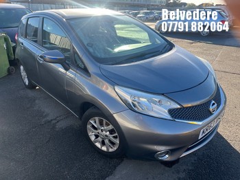 Location: BELVEDERE - 2013 NISSAN NOTE ACENTA PREMIUM MPV REG: KR63WFS, 1198cc Petrol, 5 Speed Manual Petrol, Former Keepers: 5, Keys: No, MOT: Expiry date02.07.2027