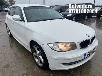 Location: BELVEDERE - 2011 BMW 116I SPORT 5 Door Hatchback REG: GU11GDY, 1995cc Petrol, 6 Speed Manual Petrol, Former Keepers: 13, Keys: Yes, MOT: Expiry date04.06.2027