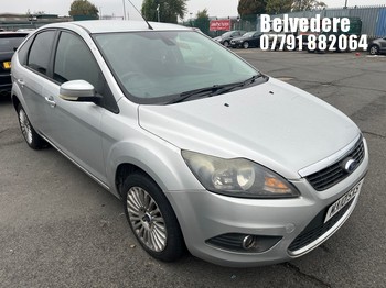 Location: BELVEDERE - 2010 FORD FOCUS TITANIUM 100 AUTO 5 Door Hatchback REG: MA10SXS, 1596cc Petrol, 4 Speed Auto Petrol, Former Keepers: 7, Keys: No, MOT: Expiry date26.06.2027