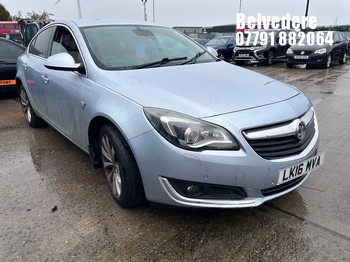 Location: Belvedere - 2016 VAUXHALL INSIGNIA ELITE NAV CDTI A 5 DOOR HATCHBACK REG: LK16MVA, 1598cc DIESEL, 6 SPEED AUTO DIESEL, Former Keepers: 2, Keys: No, MOT Expiry date: 09/01/2026