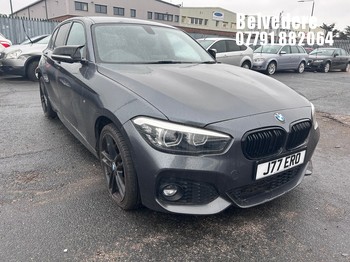 Location: Belvedere - 2018 BMW 118I M SPORT SHADOW EDITI 5 Door Hatchback REG: J77ERO, Keys: No, MOT Expiry date: 05/11/2025, 1499 Petrol, 6 Speed Manual Petrol, Former Keepers: 3