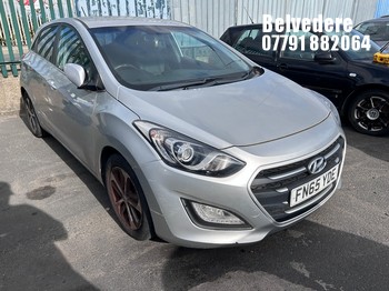 Location: Belvedere - 2015 HYUNDAI I30 SE NAV AUTO 5 Door Hatchback REG: FN65YDE, Keys: No, MOT Expiry date: 18/01/2027, 1591 Petrol, 6 Speed Auto Petrol, Former Keepers: 5