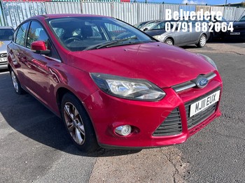 Location: Belvedere - 2011 FORD FOCUS ZETEC 105 5 Door Hatchback REG: MJ11EUX, Keys: No, MOT Expiry date: 17/02/2026, 1596 Petrol, 5 Speed Manual Petrol, Former Keepers: 6