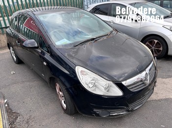 Location: Belvedere - 2008 VAUXHALL CORSA ACTIVE 3 Door Hatchback REG: WU58MPE, Keys: No, MOT Expiry date: 27/12/2024, 1229 Petrol, 5 Speed Manual Petrol, Former Keepers: 6