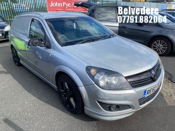 Location: Belvedere - 2010 VAUXHALL ASTRA SPORTIVE SE CDTI Car Derived Van REG: RE60OGF, Keys: No, MOT Expiry date: 31/05/2027, 1910 Diesel, 6 Speed Manual Diesel, Former Keepers: 10