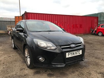 Location: Edinburgh - 2014 FORD FOCUS ZETEC NAVIGATOR TDC 5 Door Hatchback REG: FY14KTC, Keys: No, MOT Expiry date: 24/04/2027, 1560 Diesel, 6 Speed Manual Diesel, Former Keepers: 4