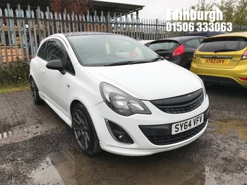 Location: Edinburgh - 2014 VAUXHALL CORSA LIMITED EDITION 3 Door Hatchback REG: SY64VFV, Keys: No, MOT Expiry date: 22/01/2026, 1229 Petrol, 5 Speed Manual Petrol, Former Keepers: 7