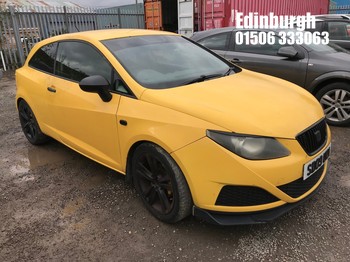 Location: Edinburgh - 2009 SEAT IBIZA S 3 Door Hatchback REG: SD09UWA, Keys: No, MOT Expiry date: 16/05/2027, 1198 Petrol, 5 Speed Manual Petrol, Former Keepers: 9